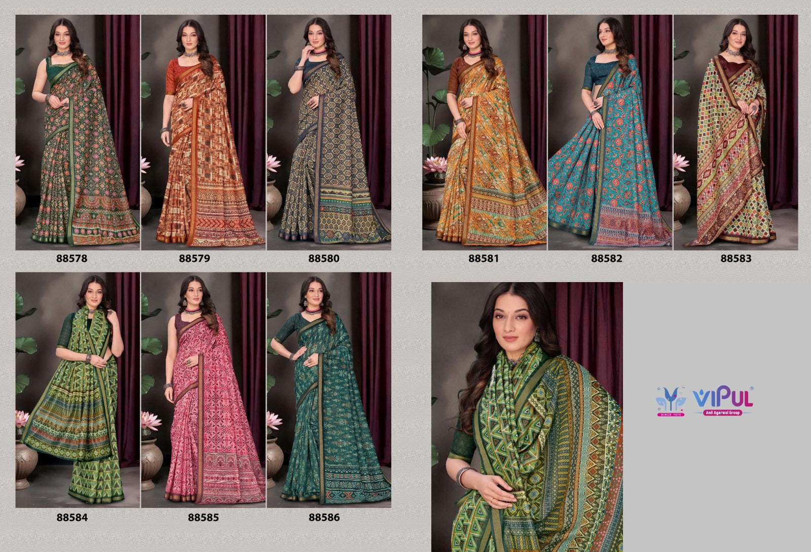Amrapali Vol 2 Vipul Sarees Exporter India