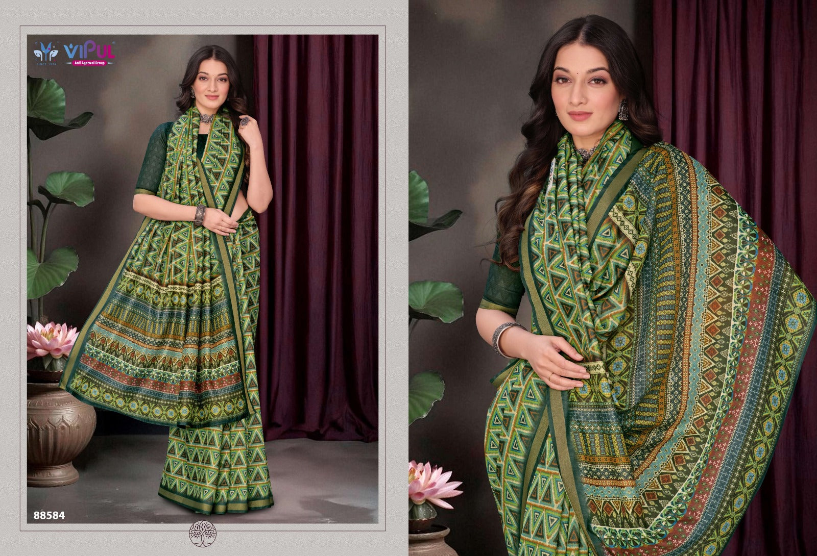 Amrapali Vol 2 Vipul Sarees Exporter India