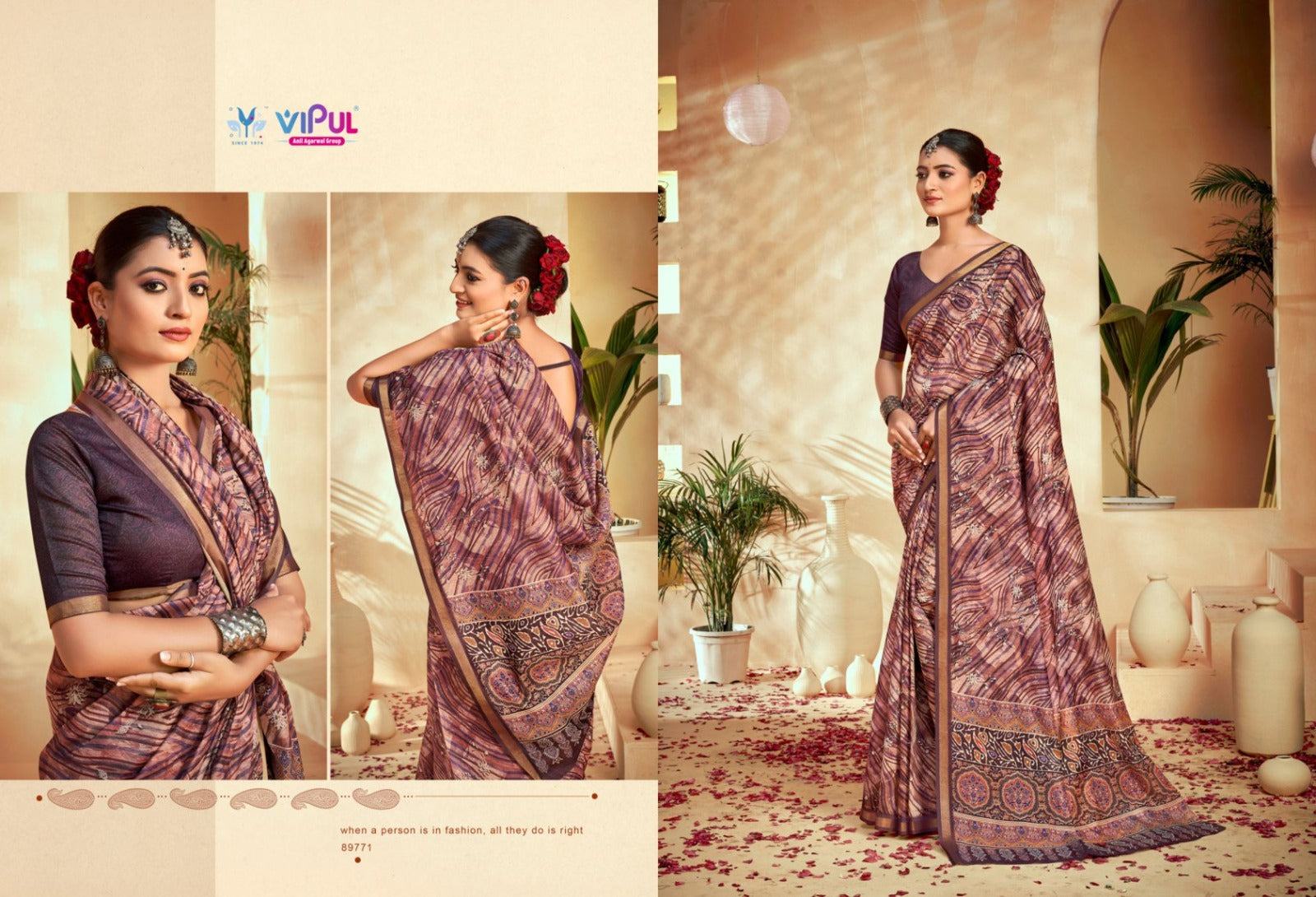 Siya Vol 1 Mystic 9 Roman Silk Co Ord Set Supplier Ahmedabad