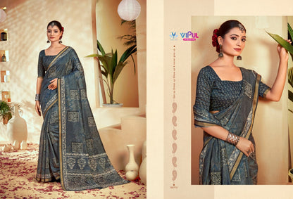 Amrapali Vol 4 Vipul Sarees Exporter Gujarat