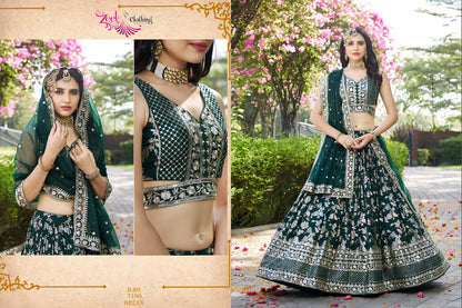 Amrapali Zeel Dola Silk Lehenga Choli Manufacturer India