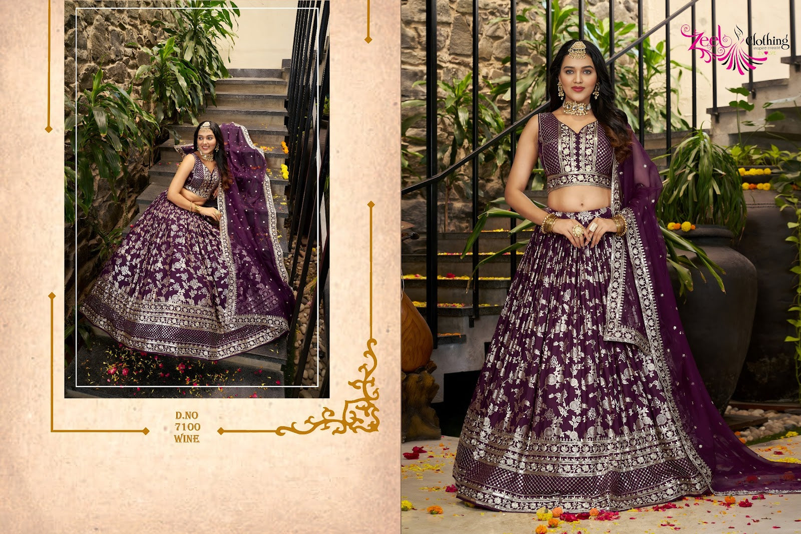 Amrapali Zeel Dola Silk Lehenga Choli Manufacturer India