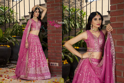Amrapali Zeel Dola Silk Lehenga Choli Manufacturer India