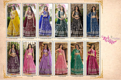 Amrapali Zeel Dola Silk Lehenga Choli Manufacturer India