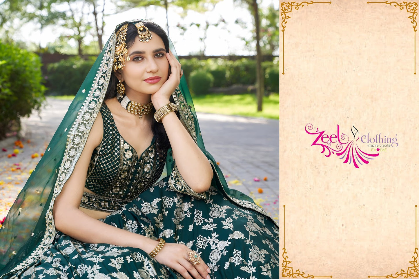 Amrapali Zeel Dola Silk Lehenga Choli Manufacturer India