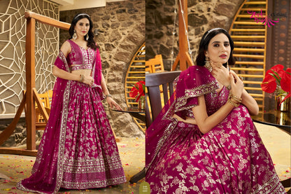 Amrapali Zeel Dola Silk Lehenga Choli Manufacturer India