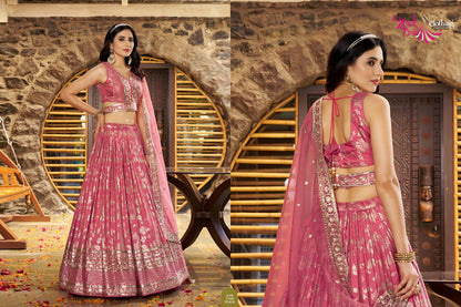 Amrapali Zeel Dola Silk Lehenga Choli Manufacturer India