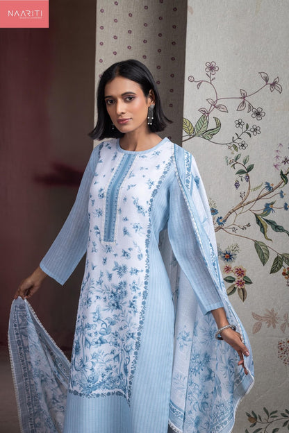 Amrin Naariti Linen Pant Style Suits Wholesale Price