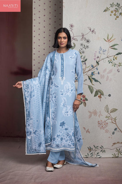 Amrin Naariti Linen Pant Style Suits Wholesale Price