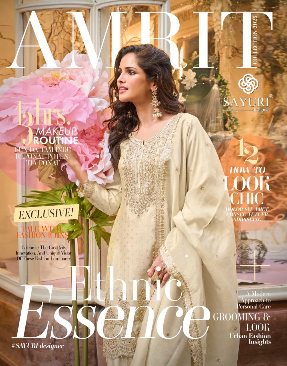 Amrit Sayuri Pure Viscose Readymade Suits Wholesale