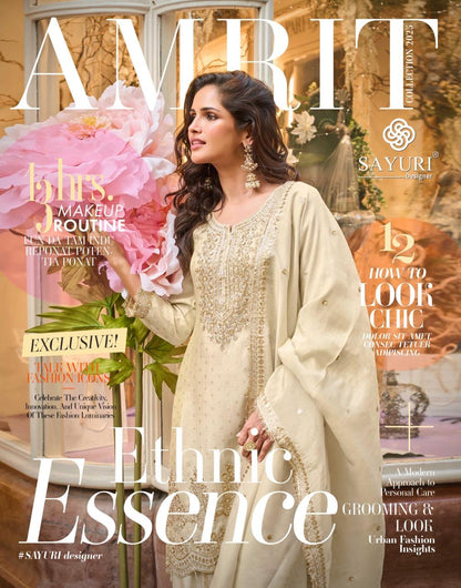 Amrit Sayuri Pure Viscose Readymade Suits Wholesale