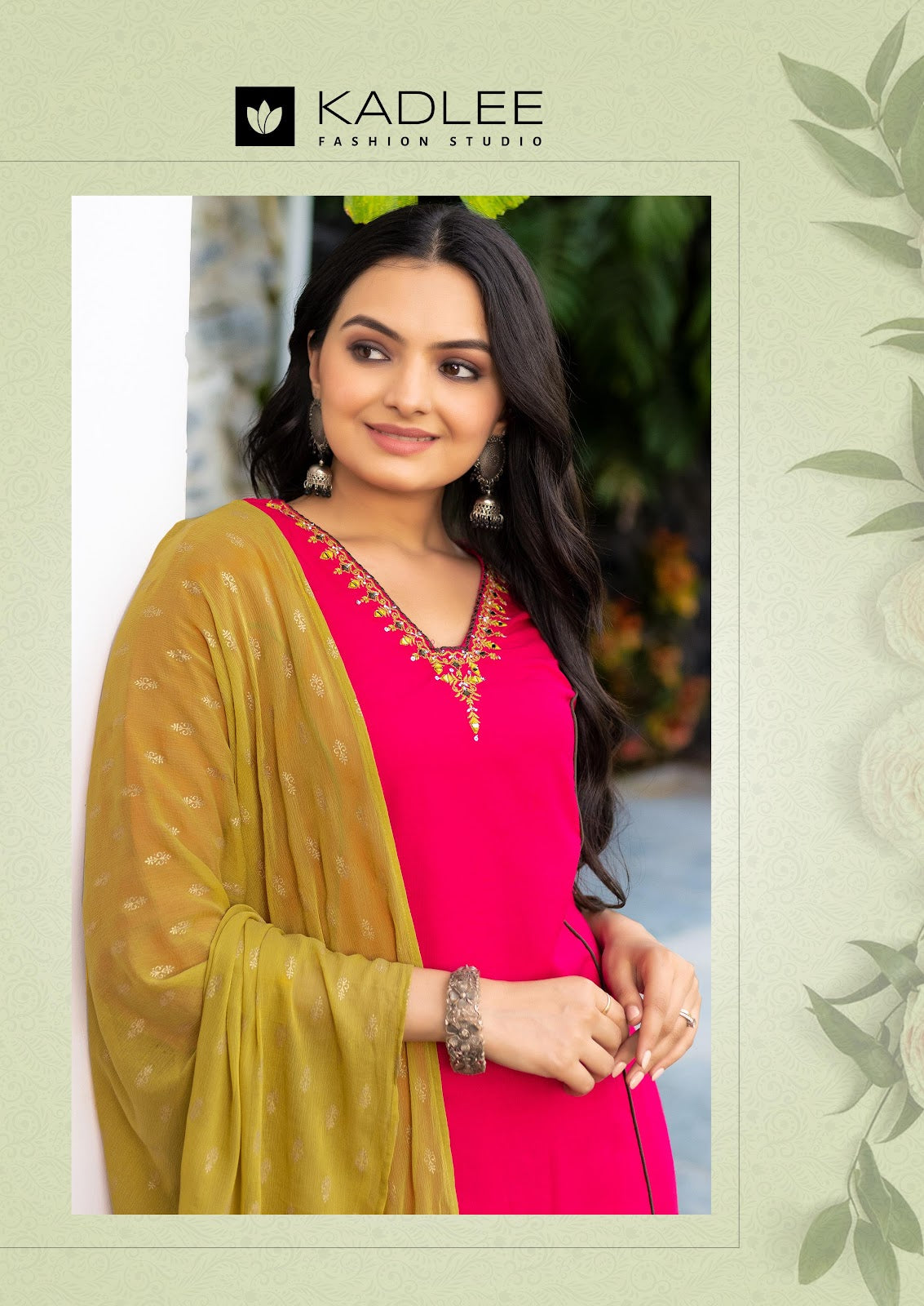 Amrita Kadlee Rayon Slub Readymade Plazzo Style Suits Manufacturer