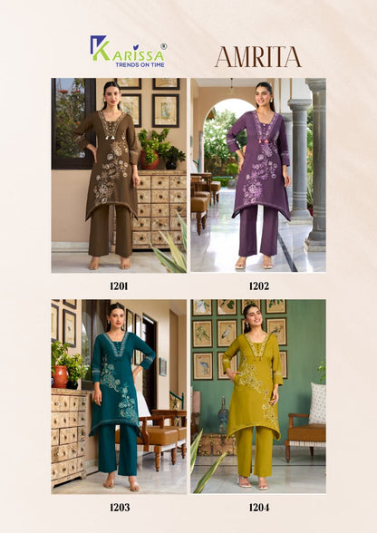 Amrita Karissa Bombay Co Ord Set Wholesaler Gujarat
