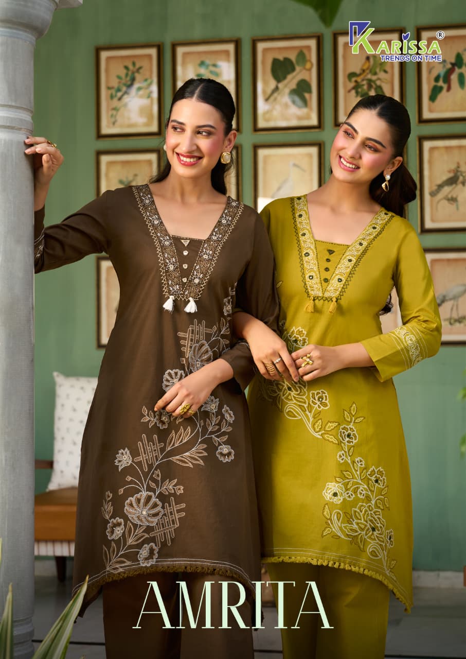 Amrita Karissa Bombay Co Ord Set Wholesaler Gujarat