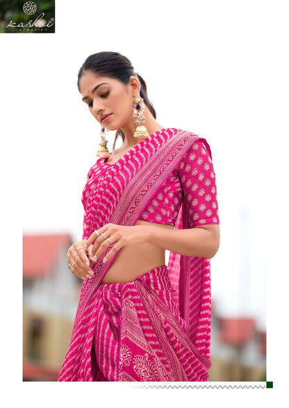 Amrita Vol 2 Kashvi Creation Dull Moss Sarees Wholesale Rate