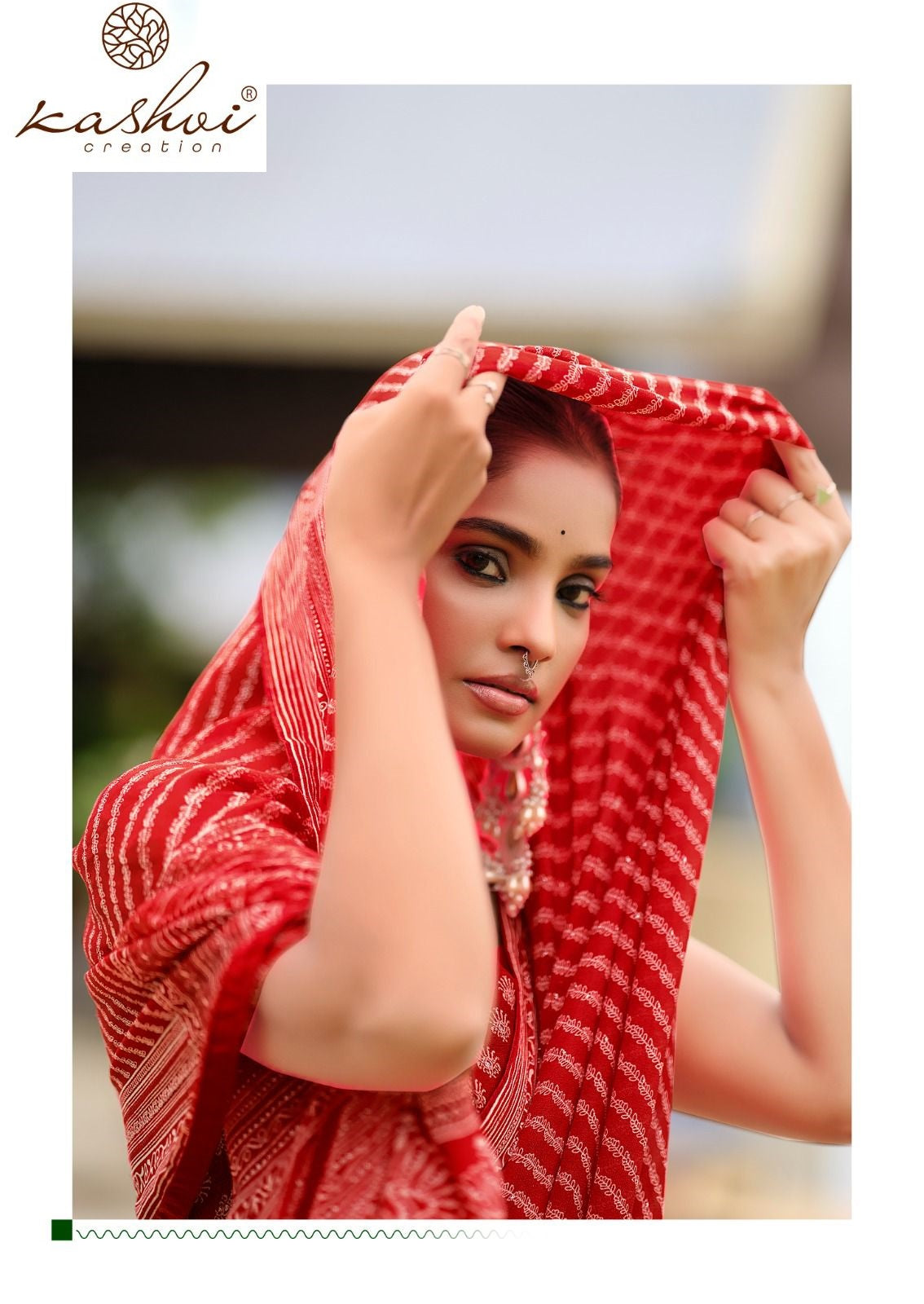 Amrita Vol 2 Kashvi Creation Dull Moss Sarees Wholesale Rate