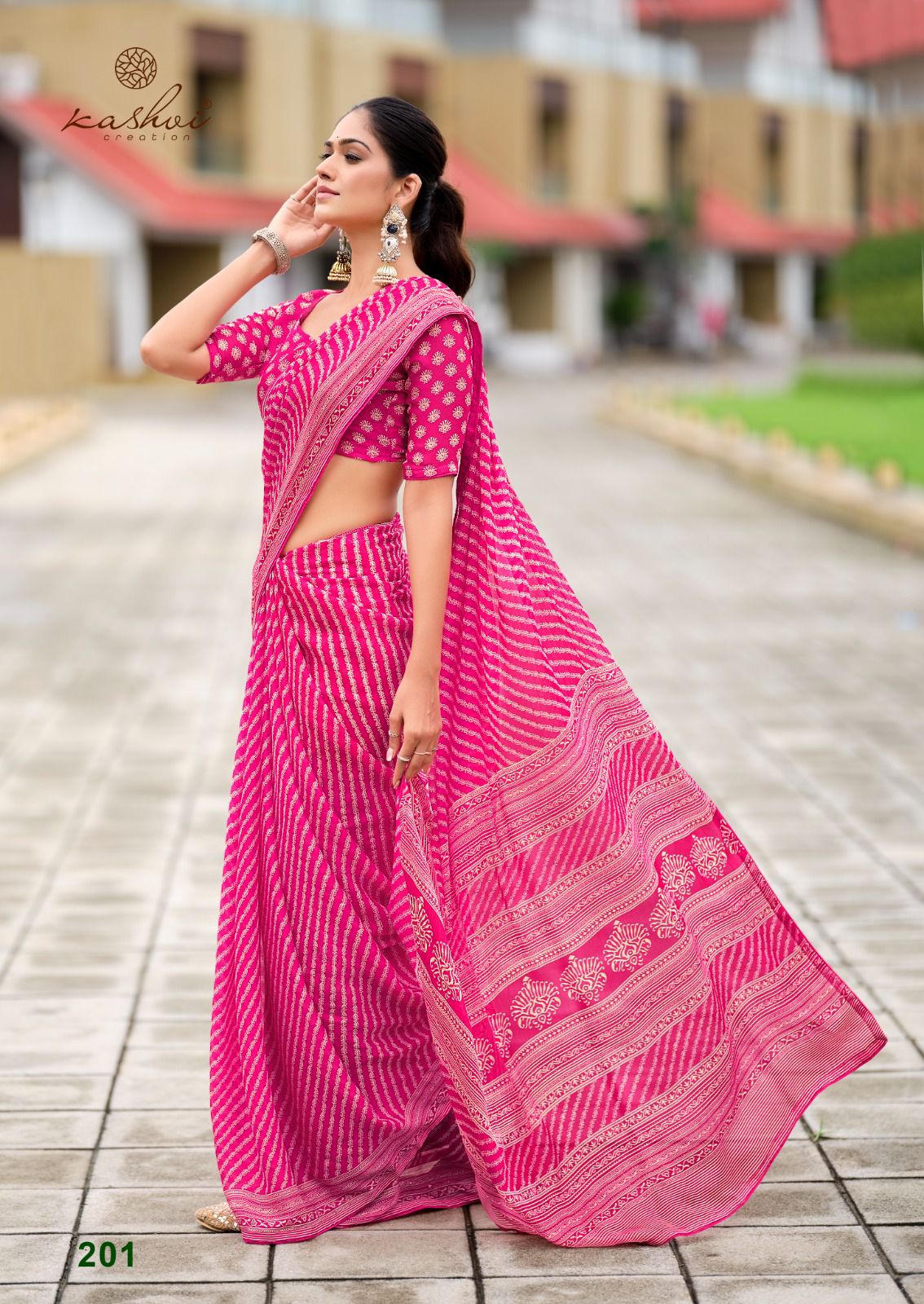 Amrita Vol 2 Kashvi Creation Dull Moss Sarees Wholesale Rate