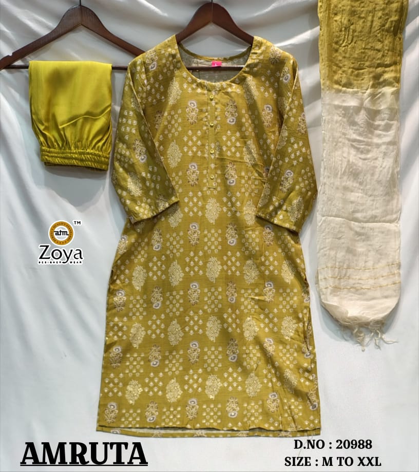 Amruta Zoya Vertican Readymade Pant Style Suits Wholesale Price