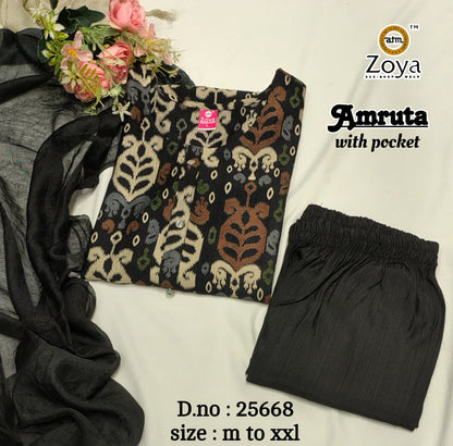 Amruta Zoya Vertican Readymade Pant Style Suits Wholesale Price