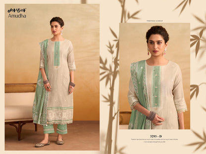 Amudha 3293 Jay Vijay Cotton Pant Style Suits Exporter Ahmedabad