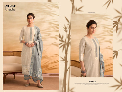 Amudha 3293 Jay Vijay Cotton Pant Style Suits Exporter Ahmedabad