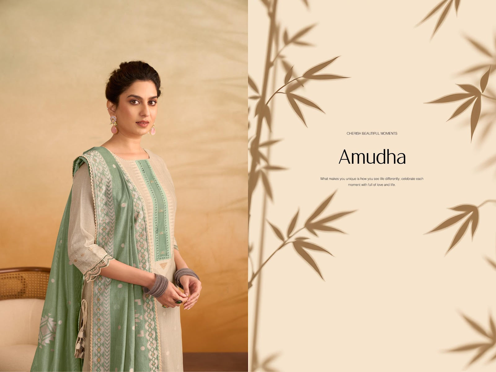 Amudha 3293 Jay Vijay Cotton Pant Style Suits Exporter Ahmedabad