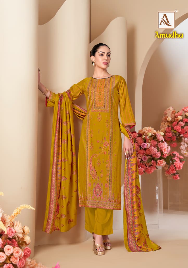 Amudha Alok Mudaal Karachi Salwar Suits Manufacturer Gujarat