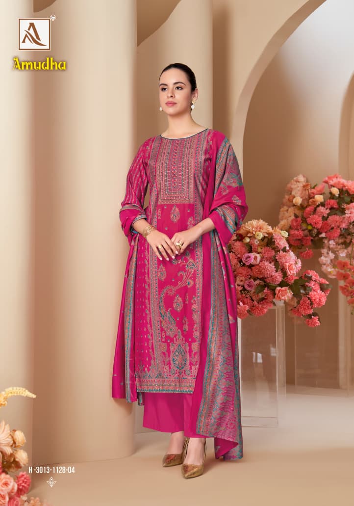 Amudha Alok Mudaal Karachi Salwar Suits Manufacturer Gujarat