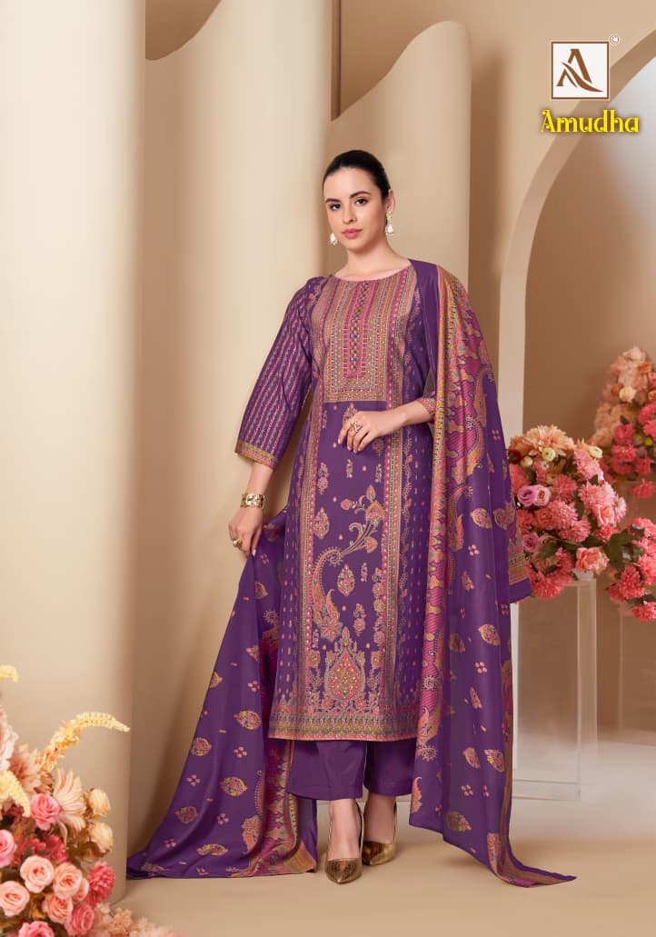 Amudha Alok Mudaal Karachi Salwar Suits Manufacturer Gujarat