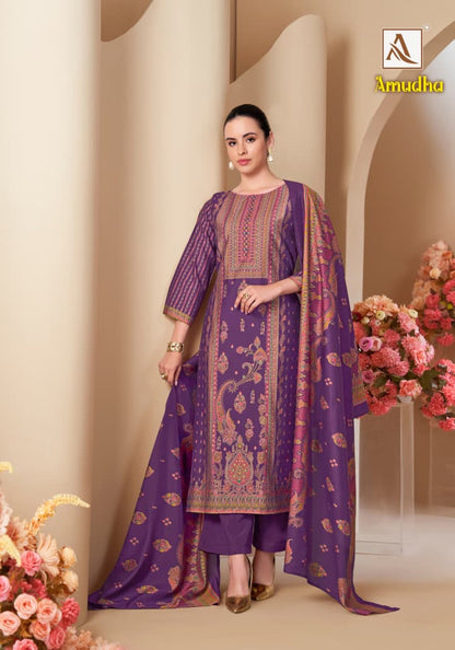 Amudha Alok Mudaal Karachi Salwar Suits Manufacturer Gujarat