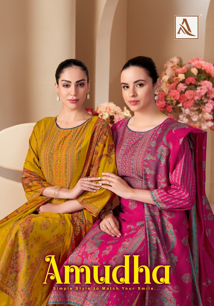 Amudha Alok Mudaal Karachi Salwar Suits Manufacturer Gujarat
