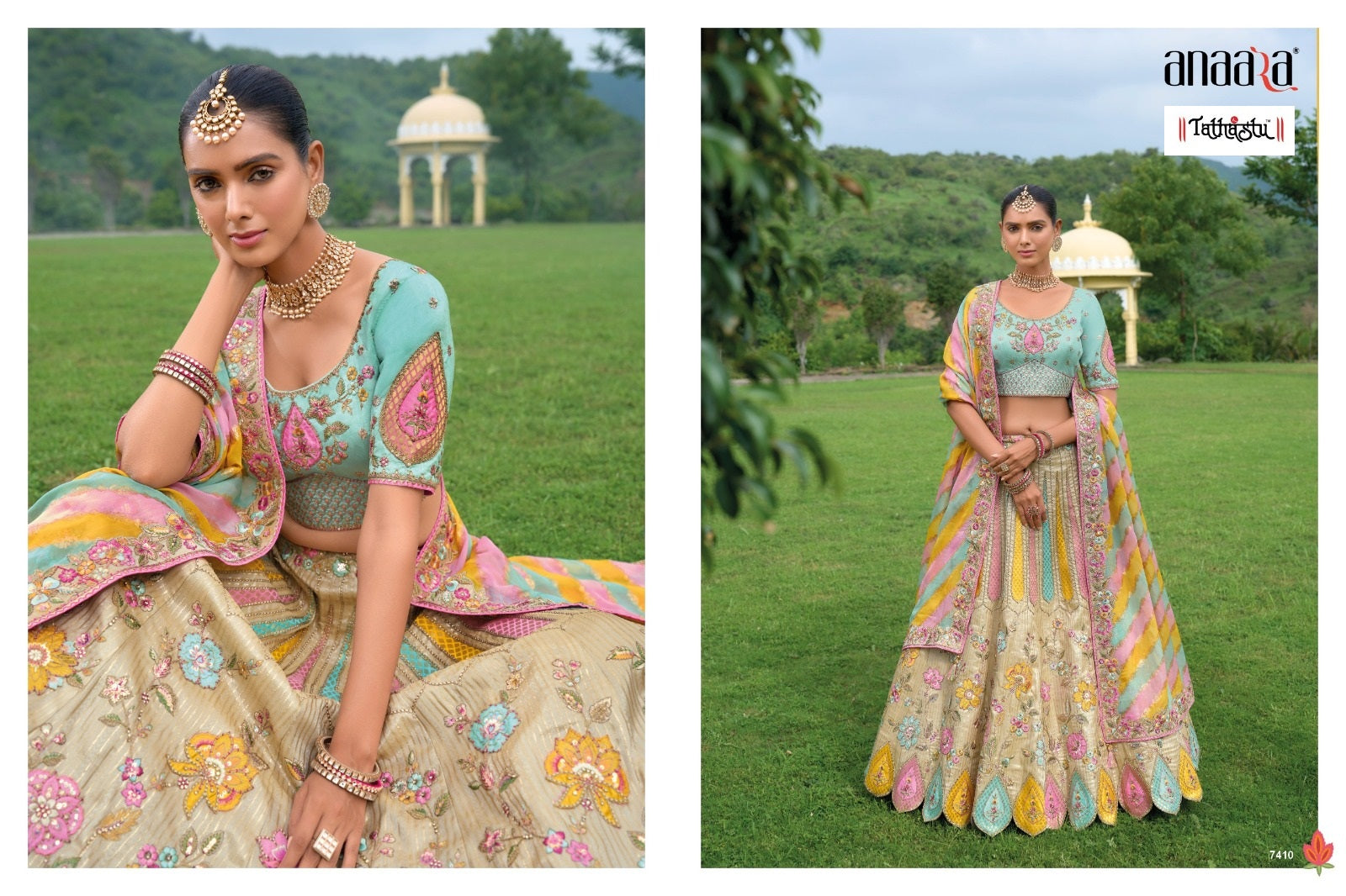 Anaara 7400 Series Tathastu Lehenga Choli Supplier Gujarat