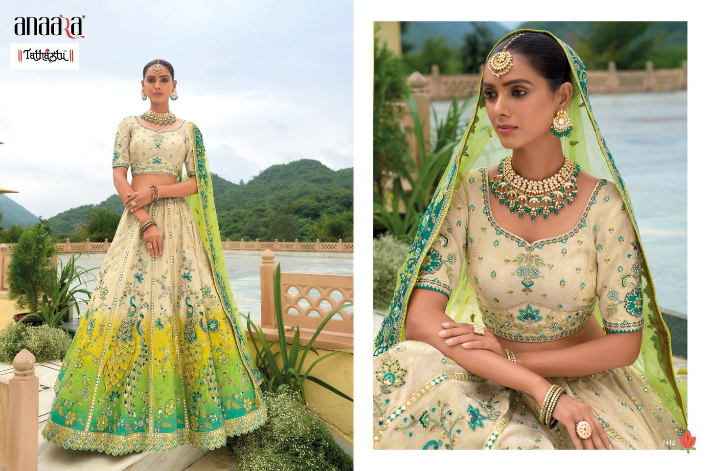 Anaara 7400 Series Tathastu Lehenga Choli Supplier Gujarat