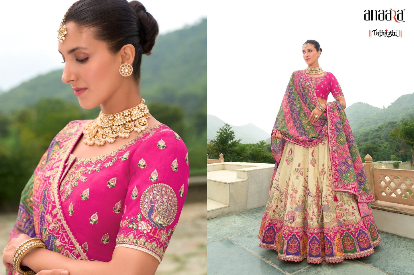 Anaara 7400 Series Tathastu Lehenga Choli Supplier Gujarat