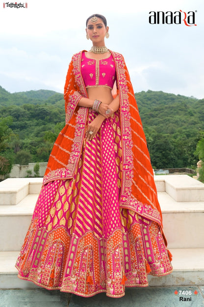 Anaara 7400 Series Tathastu Lehenga Choli Supplier Gujarat