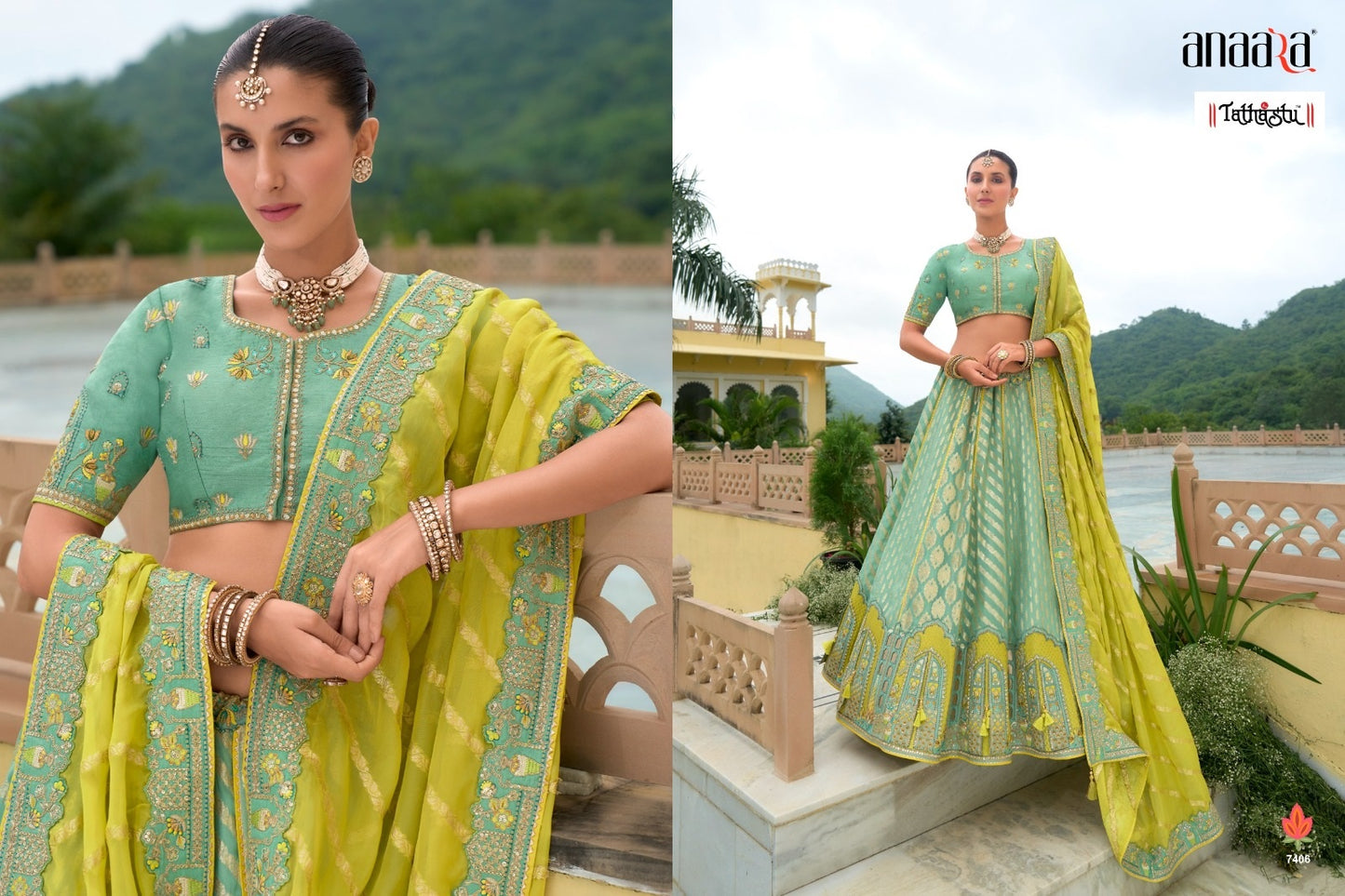 Anaara 7400 Series Tathastu Lehenga Choli Supplier Gujarat