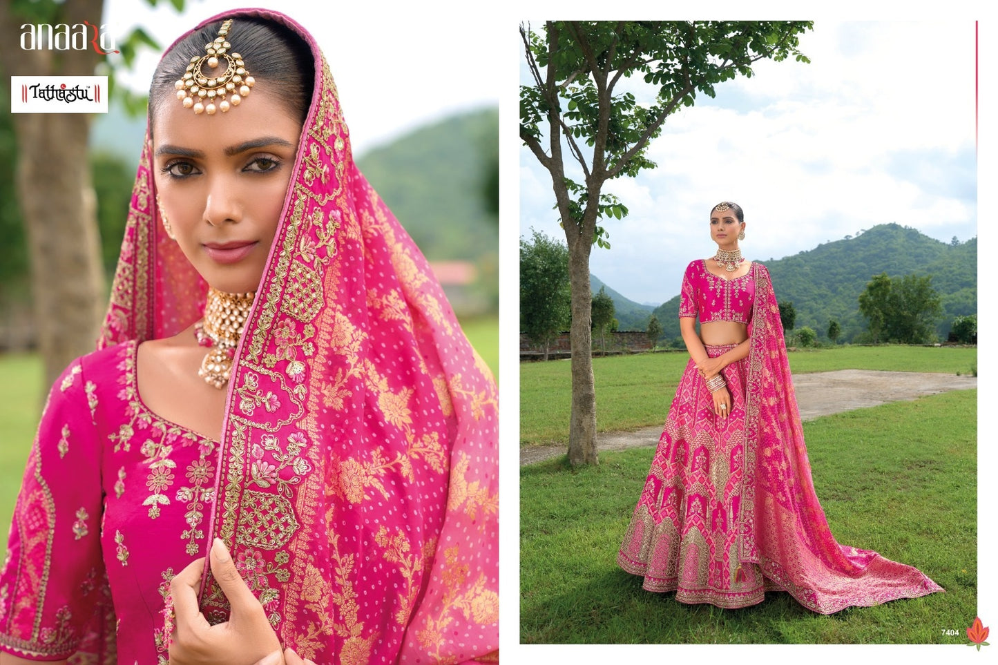 Anaara 7400 Series Tathastu Lehenga Choli Supplier Gujarat