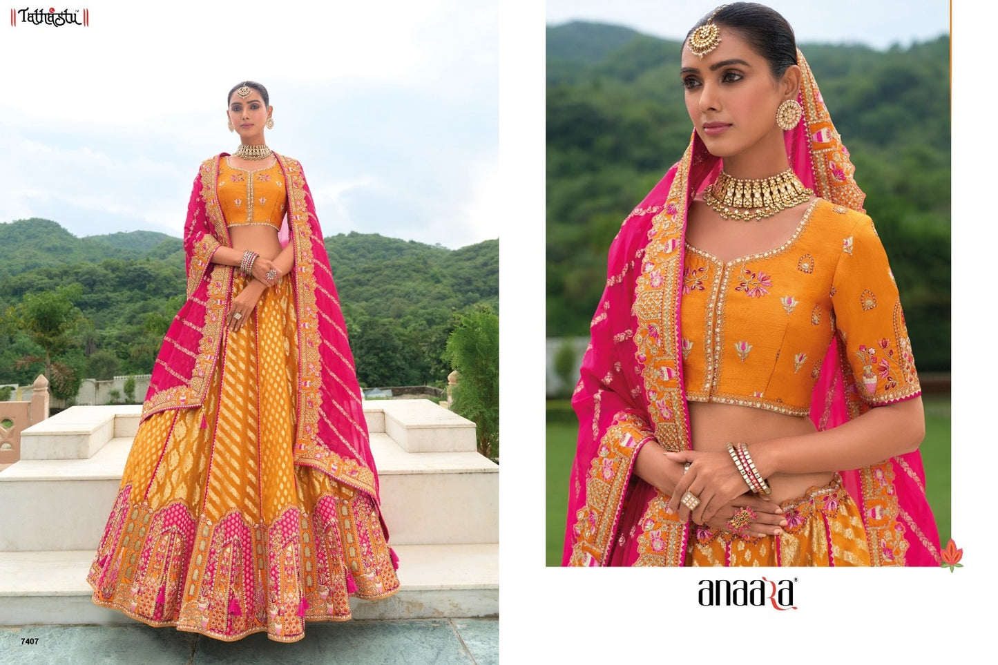 Anaara 7400 Series Tathastu Lehenga Choli Supplier Gujarat