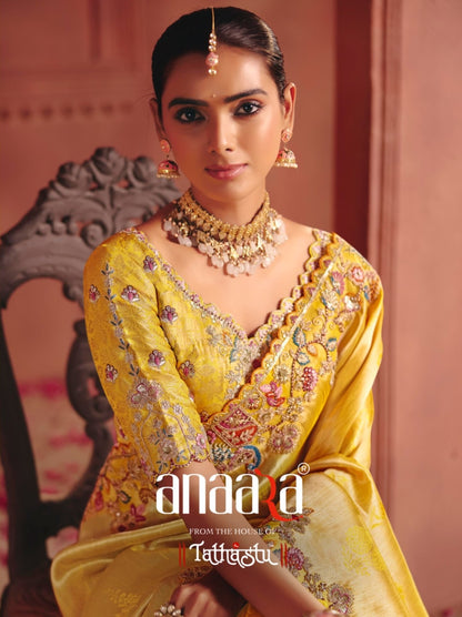 Anaara 8301 To 8312 Tathastu Silk Sarees Manufacturer