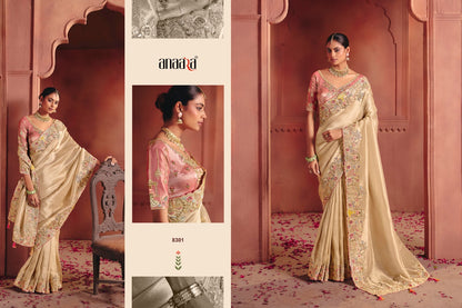 Anaara 8301 To 8312 Tathastu Silk Sarees Manufacturer