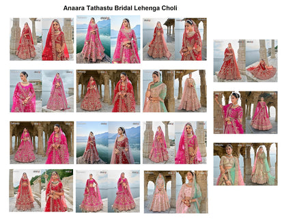 Anaara Tathastu Heavy Silk Bridal Lehenga Choli Wholesaler Ahmedabad