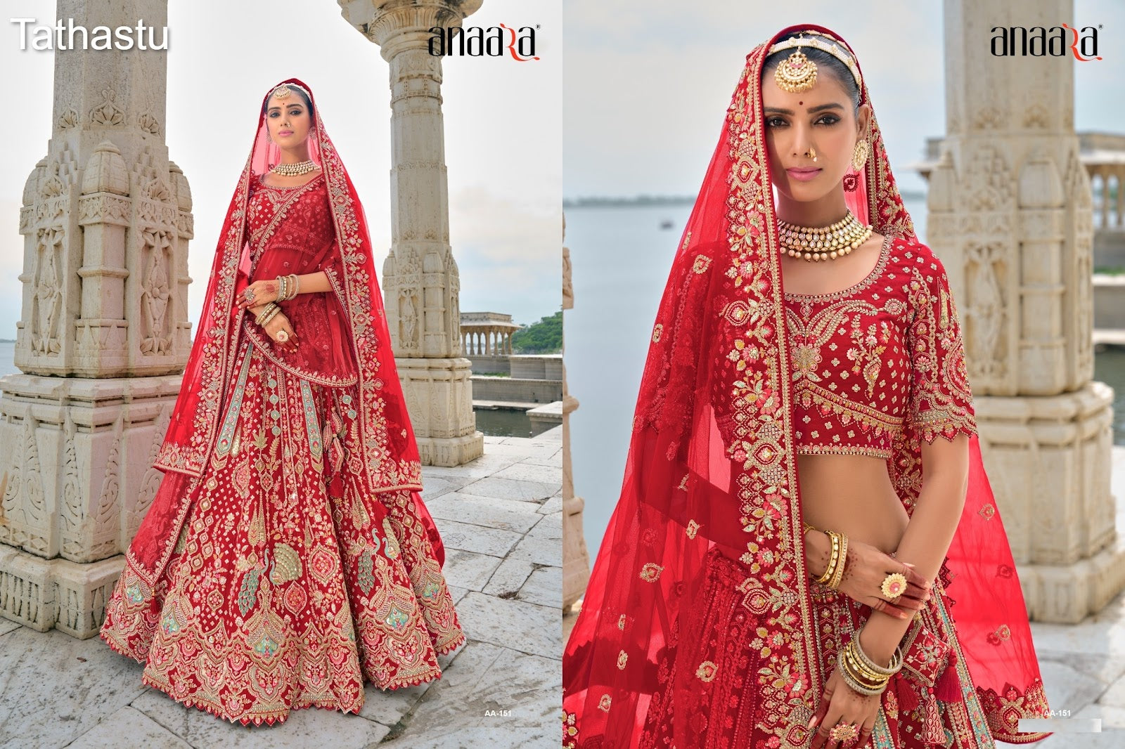Anaara Tathastu Heavy Silk Bridal Lehenga Choli Wholesaler Ahmedabad