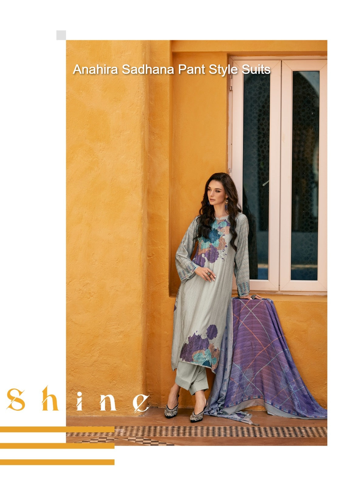 Anahira Sadhana Muslin Silk Pant Style Suits Wholesale Rate