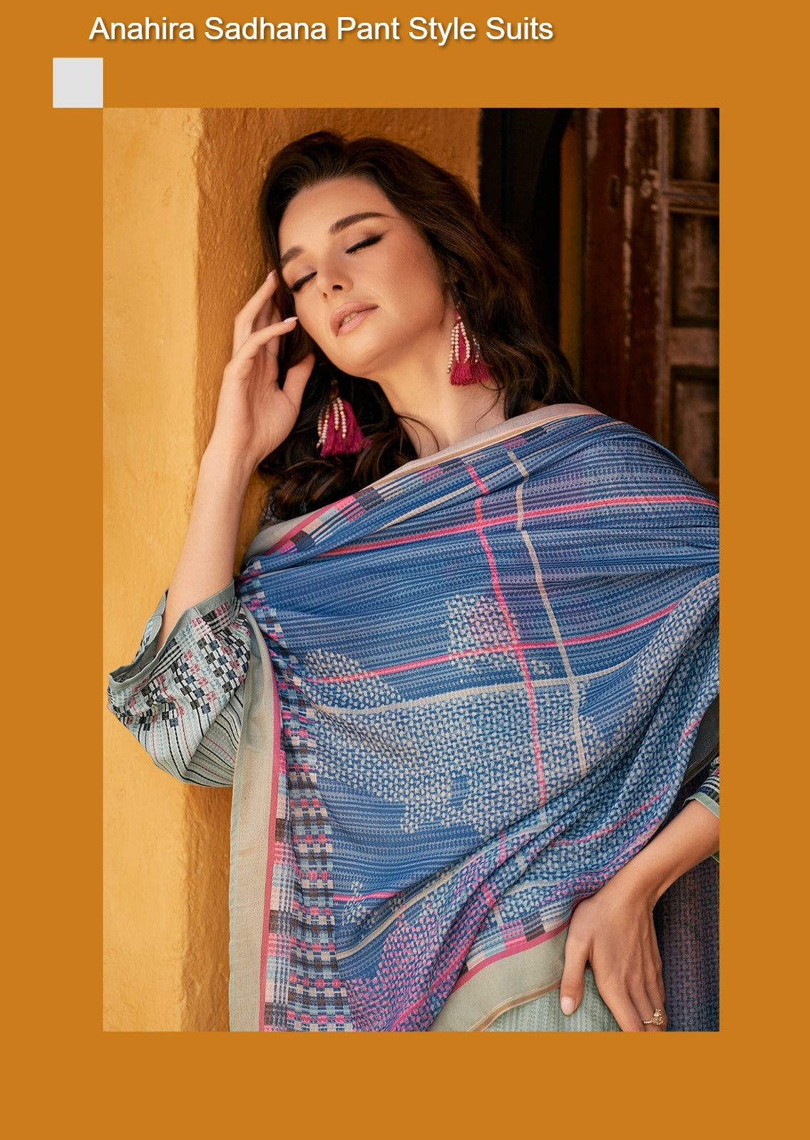 Anahira Sadhana Muslin Silk Pant Style Suits Wholesale Rate