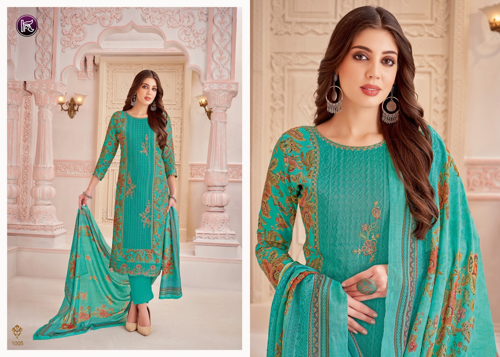 Anamika Kala Fashion Pure Muslin Pant Style Suits Supplier Ahmedabad