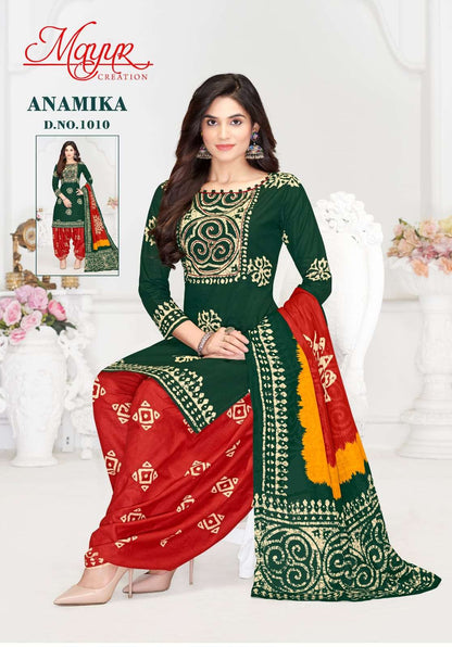 Anamika Vol 1 Mayur Creation Batik Cotton Dress Material Manufacturer India