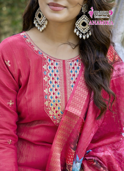 Anamika Vol 1 Mystic 9 Vertican Readymade Anarkali Suits Wholesale Rate