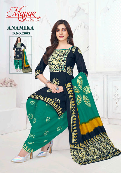 Anamika Vol 2 Mayur Creation Cotton Dress Material Exporter India