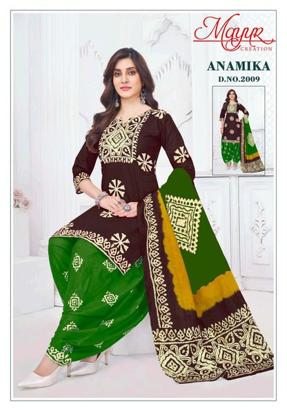 Anamika Vol 2 Mayur Creation Cotton Dress Material Exporter India