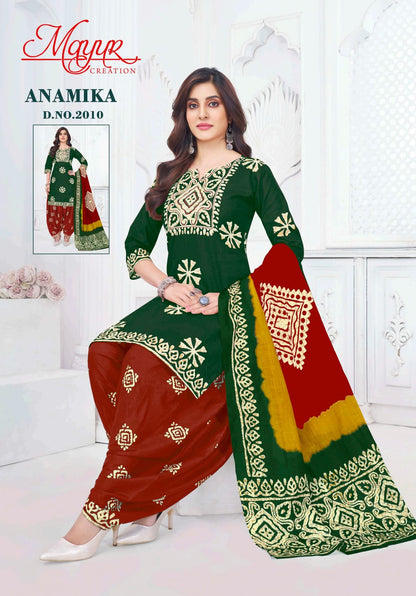 Anamika Vol 2 Mayur Creation Cotton Dress Material Exporter India